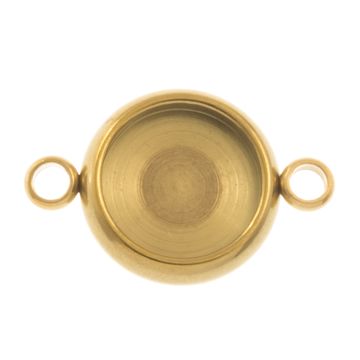 Stainless Steel Tussenstuk Setting (8 mm) Goud (5 Stuks)