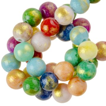 Mashan Jade Kralen (4 mm) Mix Color (90 stuks) 