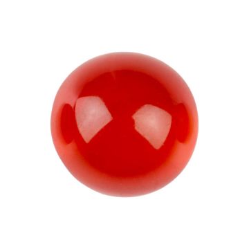 Rode Agaat Cabochon (4 mm) 3 Stuks