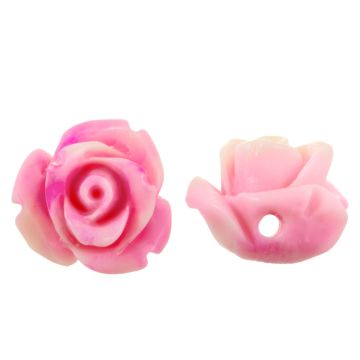 Synthetisch Koraal Kralen Roos (10 x 10.5 x 8 mm) Sweet Pink (5 Stuks)