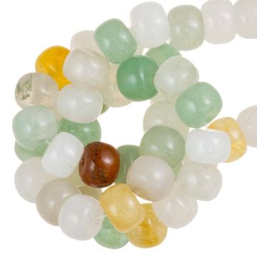 Aventurijn Kralen (8 x 6 mm) 65 Stuks