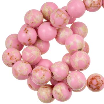 Imperial Jaspis Kralen (6 mm) Classic Pink (60 Stuks)