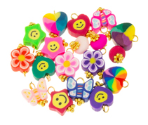 Polymer clay charms
