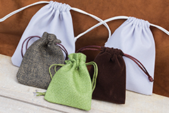 Jewelry pouches in new colors